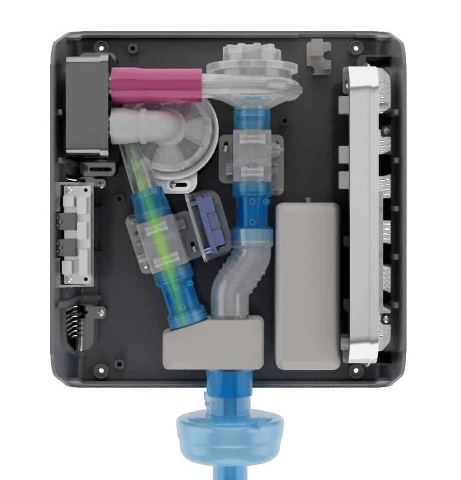 Aparat pentru recuperare si terapie pulmonara BiWaze Cough - 5