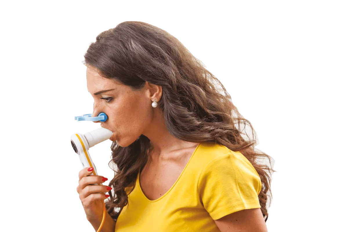 MiniSpir – USB Spirometer for PC - Alternative view