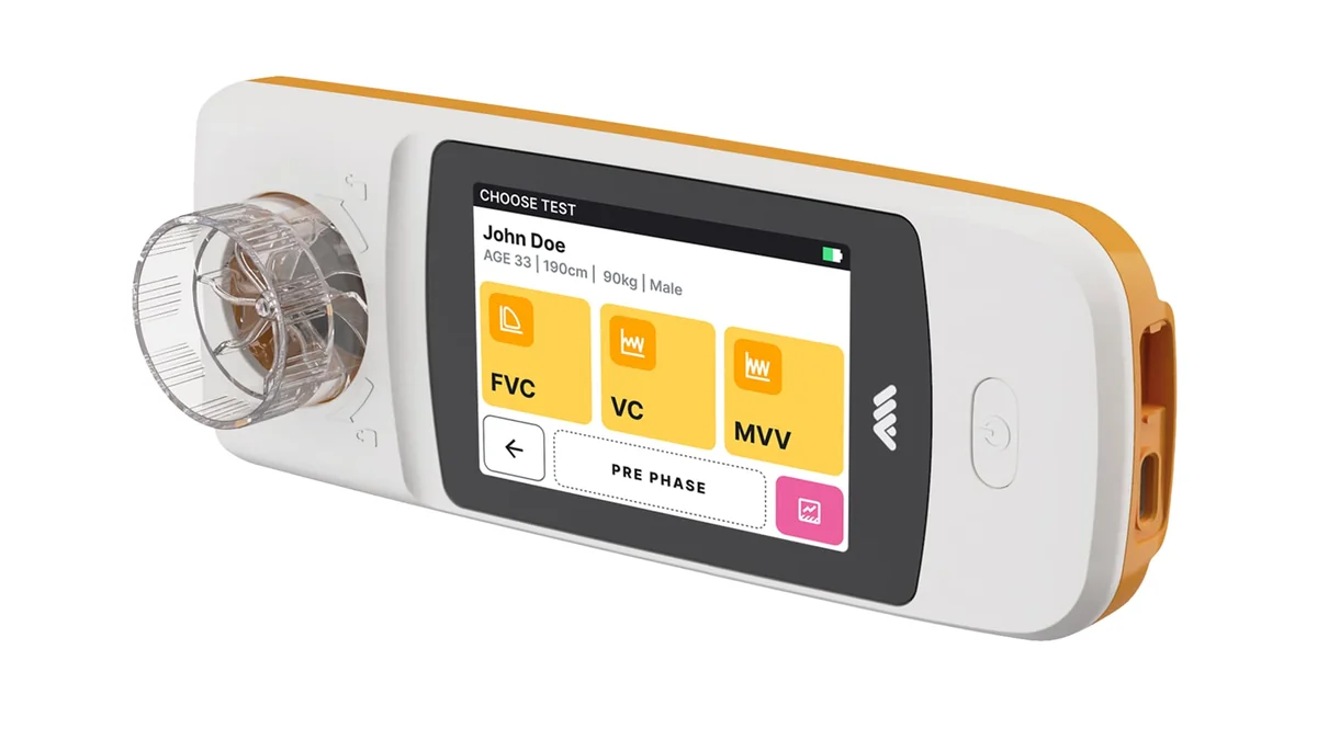 Spirobank II Plus spirometer with oximetry